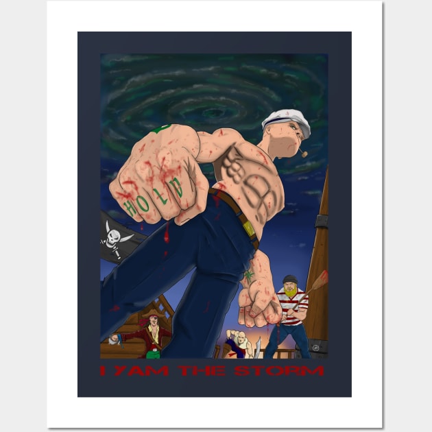 Popeye the Sailor Wall Art by Deadpoolinc